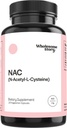 健康故事 NAC 补充 N 乙酰Cysteine 600 mg → 肝脏,肺脏和生育支持 → 120 Capsules → 120 服务供应