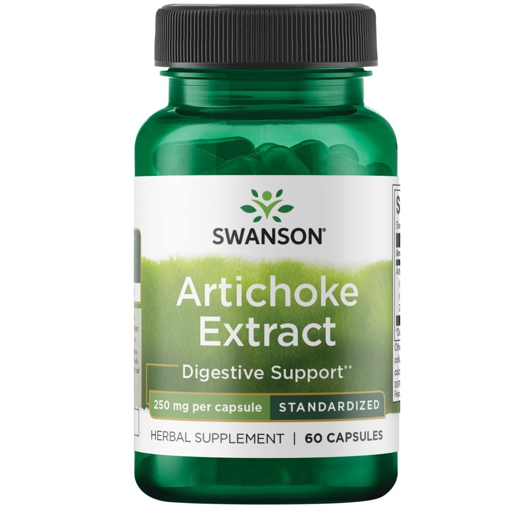 Swanson Artichoke 250毫克 60卡普尔