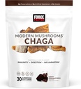 FORCE FACTOR 现代蘑菇 软菜 Chaga 蘑菇 支持豁免,文摘, & Gut 健康,抗氧化剂 补充,美味 Chewy 巧克力 卷饼 30 软菜