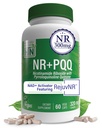 健康营养 NAD+ 活动者 NR 与 PQQ + 300mg Nicotinamide Riboside + 20mg PQQ + Mitochondria Maximizer + Non-GMO + 包装 60