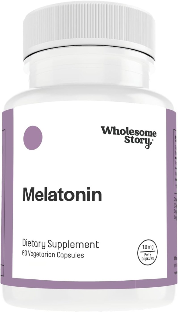 成人休息、放松和荷尔蒙平衡的Melatonin 10毫克