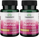 Swanson Pueraria Mirifica 配有 B6 ' &' B12 - 装配纯净醇 60 Veg Caps 2 Pack