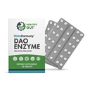 健康Gut HistaHarmony 延迟释放 DAO Enzyme 补充 + 30,000 HDU Diamine Oxidase Histamine 阻断器 → 60 服务