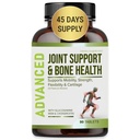 NutraPro Glucosamine Chondroitin MSM 联合救济补充品和骨健康——用于膝盖和联合救济、骨强力、联合保健、运动、灵活性、强力和舒适。