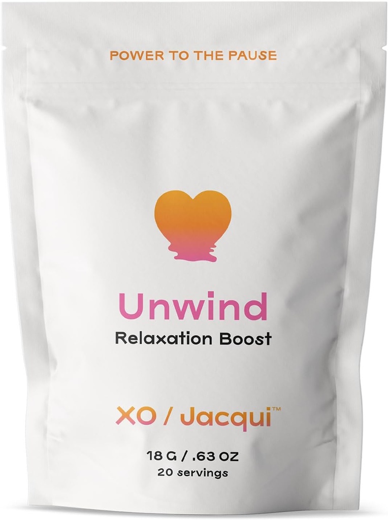 Unwind boast calming Natural Organical Organical Feopause 支持缓解压力 — 添加助推蛋白粉 — 帮助Relieve Menopausal Synmptoms — 与有机香槟, Lavender & Lemon一起