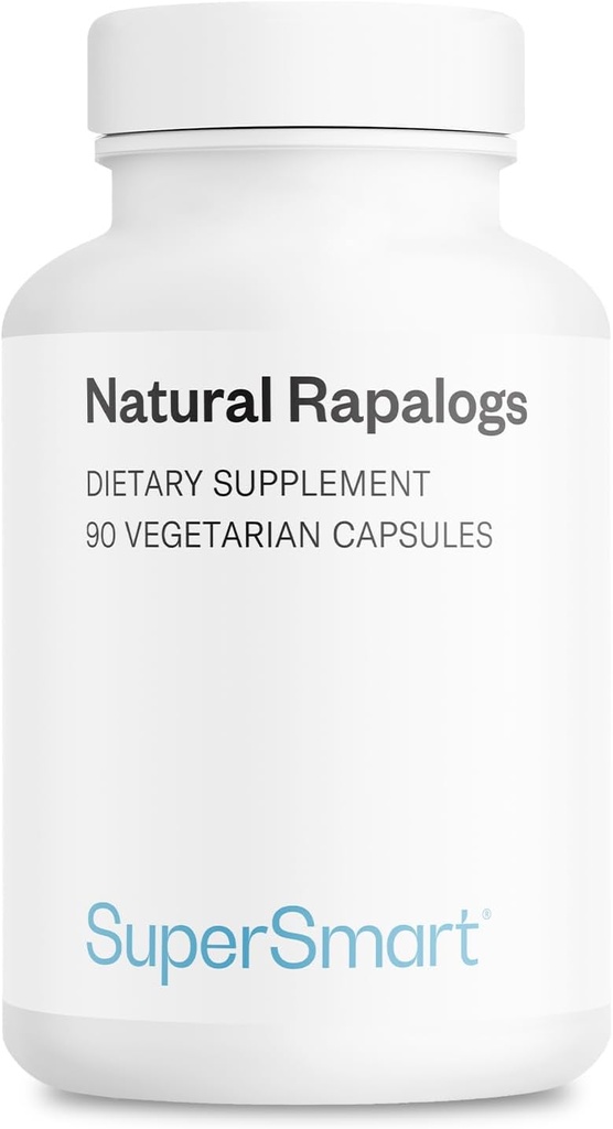 超智能 - Natural Rapalogs (先进公式) - 与 EGCg, Fisetin, Trans-resveratrol, Salicin, Crucumin Phytosome QQ Non-GMO & Gluten Free - 90 蔬菜卡普尔