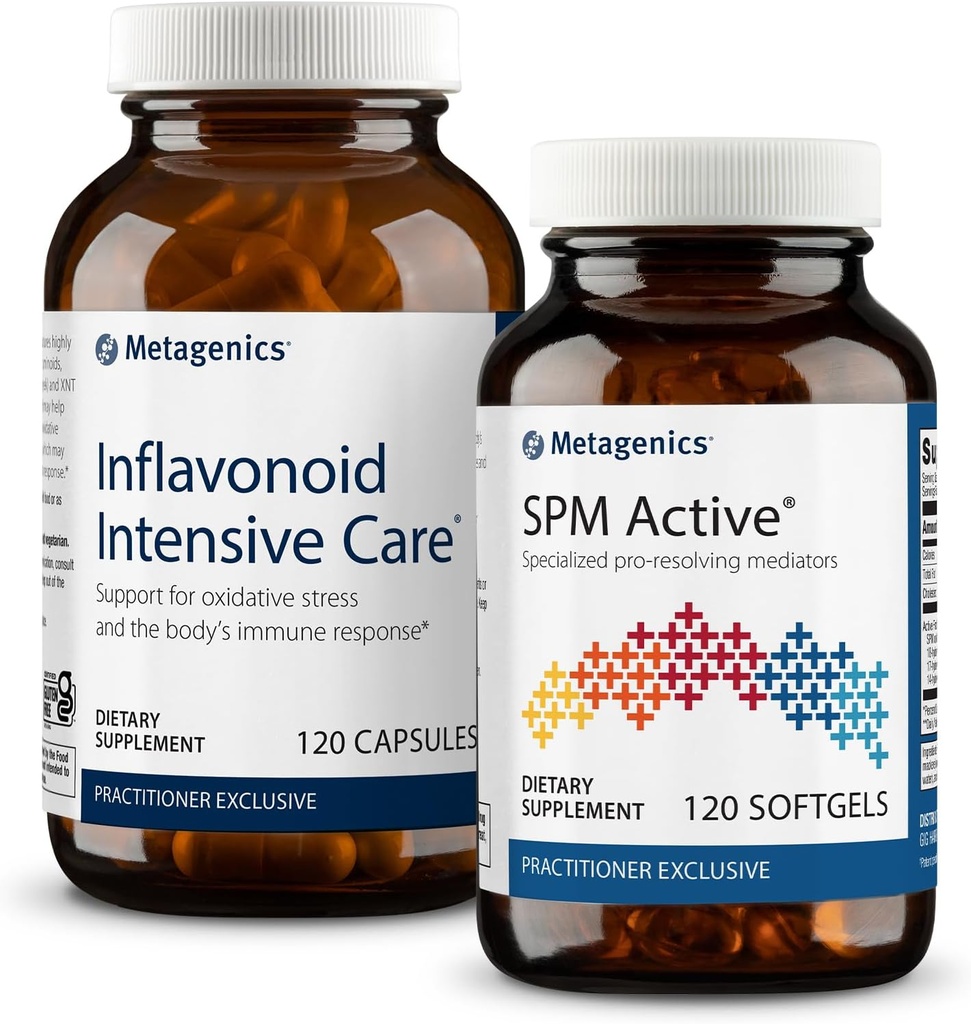 Duo:SPM Active - 120 Softgels和Inflavoid IC 用于联合安慰、组织健康与小不适 - 120 Capsules