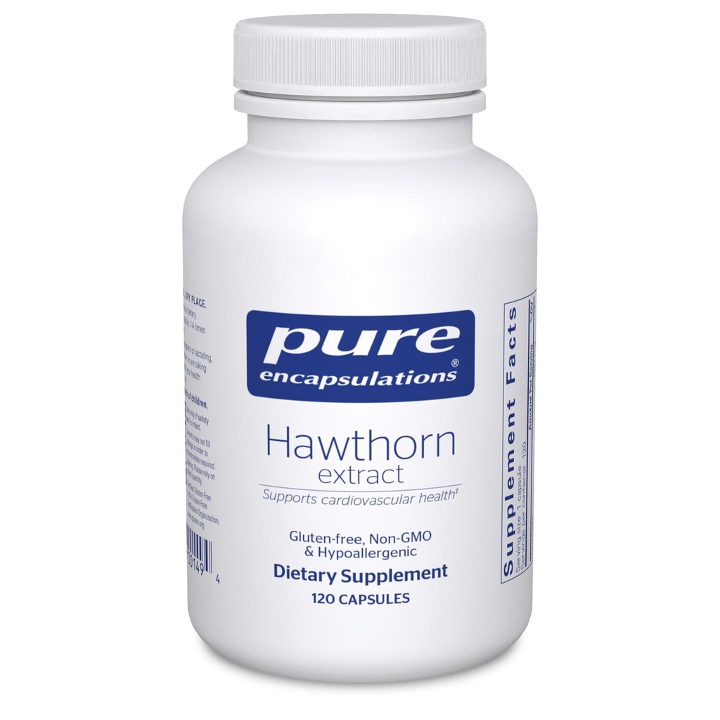 纯封装 Hawthorn 提取 Oxyacantha 心血管系统支持假封装补充 120 Capsules