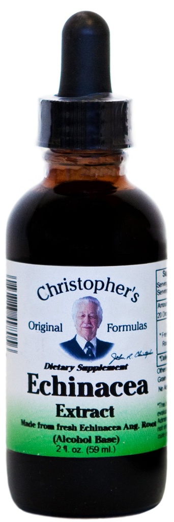 克里斯托弗博士的Echinacea Angustifolia 根酒精提取 2 oz