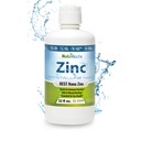 由Nutrinoche制成的液体锌补充剂:有机液体滴-Ionic锌和皮氏剂替代品-99.99% 超纯晶体纳米粒子-供成人和儿童使用(32 oz)