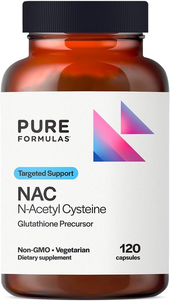 N-Acetyl-L-Cysteine - NAC 补充 Capsules 900mg NAC 抗氧化剂 Glutathione 前体 - 解毒剂 + 工作回收,和免疫支持 - 非GMO + 蔬菜补充 - 120 Capsules