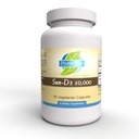 重点一维生素 太阳 D3 10 000 90 植物卡普尔- 维生素D(cholecaliferol)的生物可用形式。