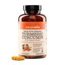 NatureWise Curcumin Turmeric 2250mg - 95% Curcuminoids & BioPerine Black Pepper 高级吸附提取 - 日常联合和免疫健康支持 - Vegan, Non-GMO, 180 Count [60日供应]