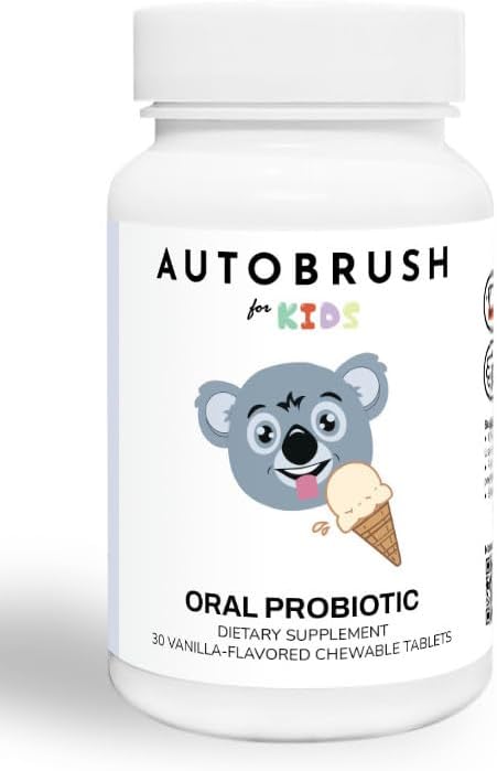 口腔-护理缓慢溶解的抗生素药片 牙科补充剂 健康牙齿和口腔 平衡口腔 Biome 30 计数(万尼拉) (1)