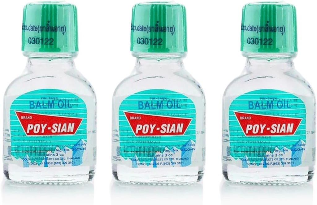 POY-SIAN 泰国 PIM-Saen Balm Oil 3ml(3包)