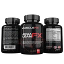Aqualean FX 最大强度水分径药剂,用于保留水和对男女的精液肌肉脱臼,60卡普勒