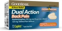 GoodSense Dual Acetaminophen和Ibuprofen(NSAID)牌匾,250 mg/125 mg,背痛,72