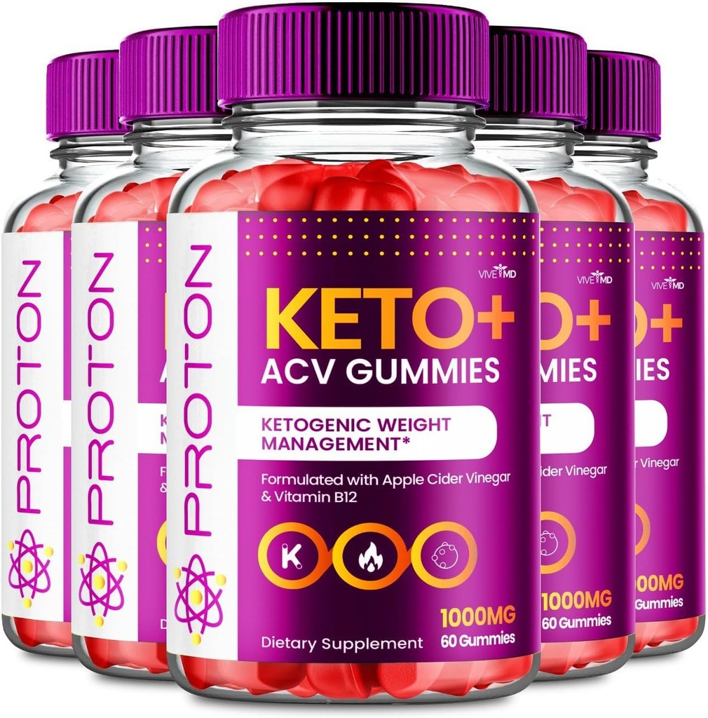 VVE MD Proton Keto ACV Gummys 高级重量管理 Protein Keto ACV Gummys Proton Keto Plus Gummys 配苹果苹果苹果苹果醋醋增量1000mg,Proton Keto+ACV Gummys Reviews (5 Pack)
