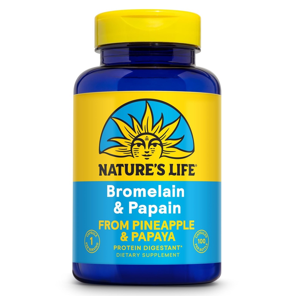 Natural's Life Bromelain & Papain ===================================== ======================================================================================================================================================================================================