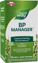 Nature's Way BP管理器,支持健康血压(1)和心脏健康*,配有Stevia,Hawthorn, & Olive Leaf 提取器,90张平板电脑(Package May Vary)