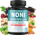 与Noni、Boswellia、White Willow Bark 和 More - 150 Capsules 5个月供货