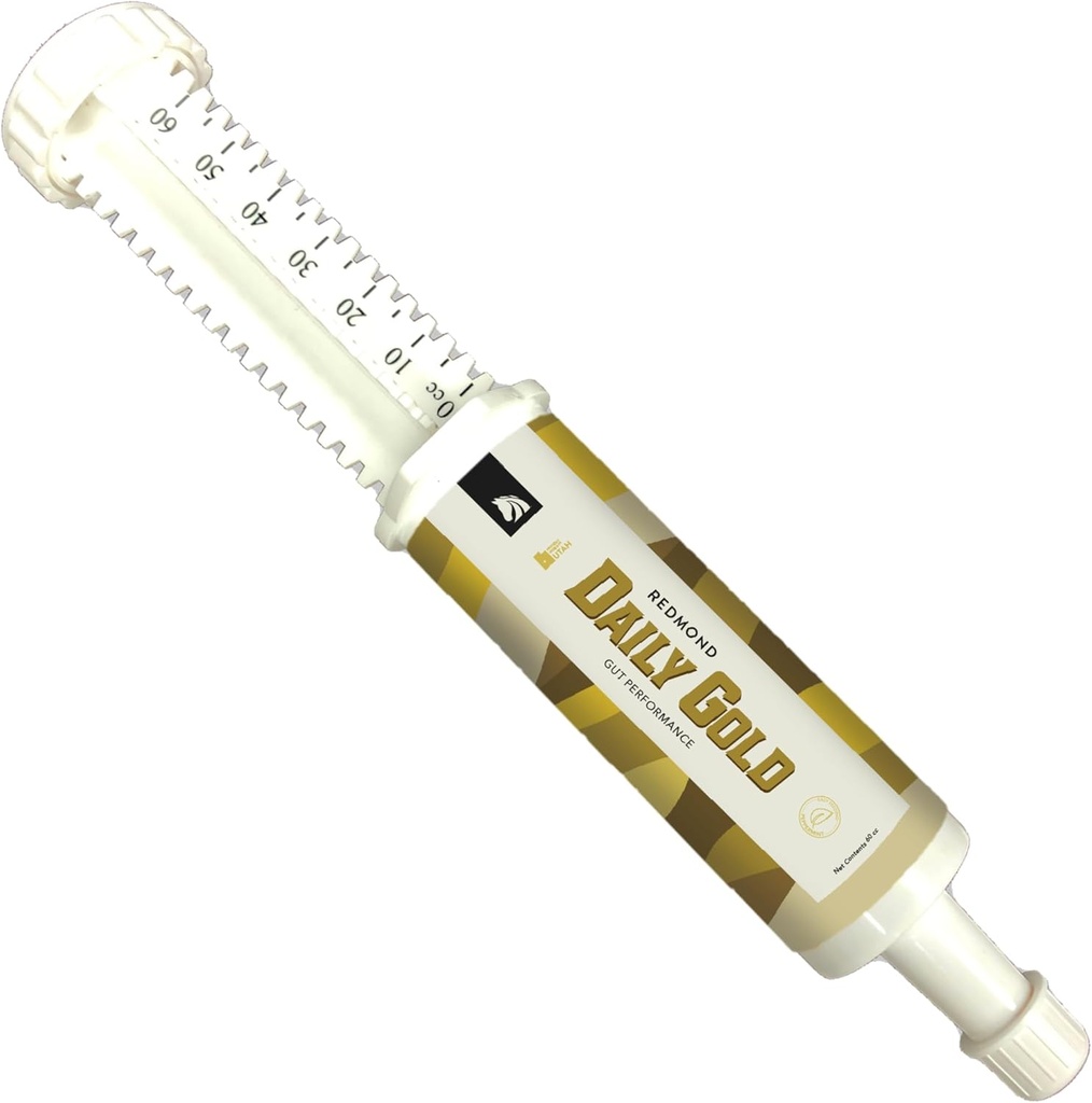 REDMOND Daily Gold Syringe Natural Healing Clay for Gastric Ulcers in Hors (压力救援预拉片) (单包)
