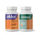 Emma Akka Liver Cleanse Detox & Revolution Gut Health – 配有镁,柏培林,维生素D & More 支持古特,Liver,代谢,豁免和科隆清洁的完整井包