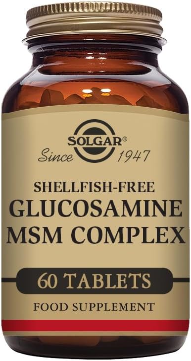 Solgar Glucosamine MSM 复合板块, 60 个