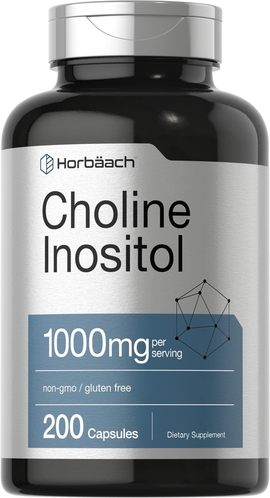 Horbaach Choline Inositol 1000mg 补编                                                                       