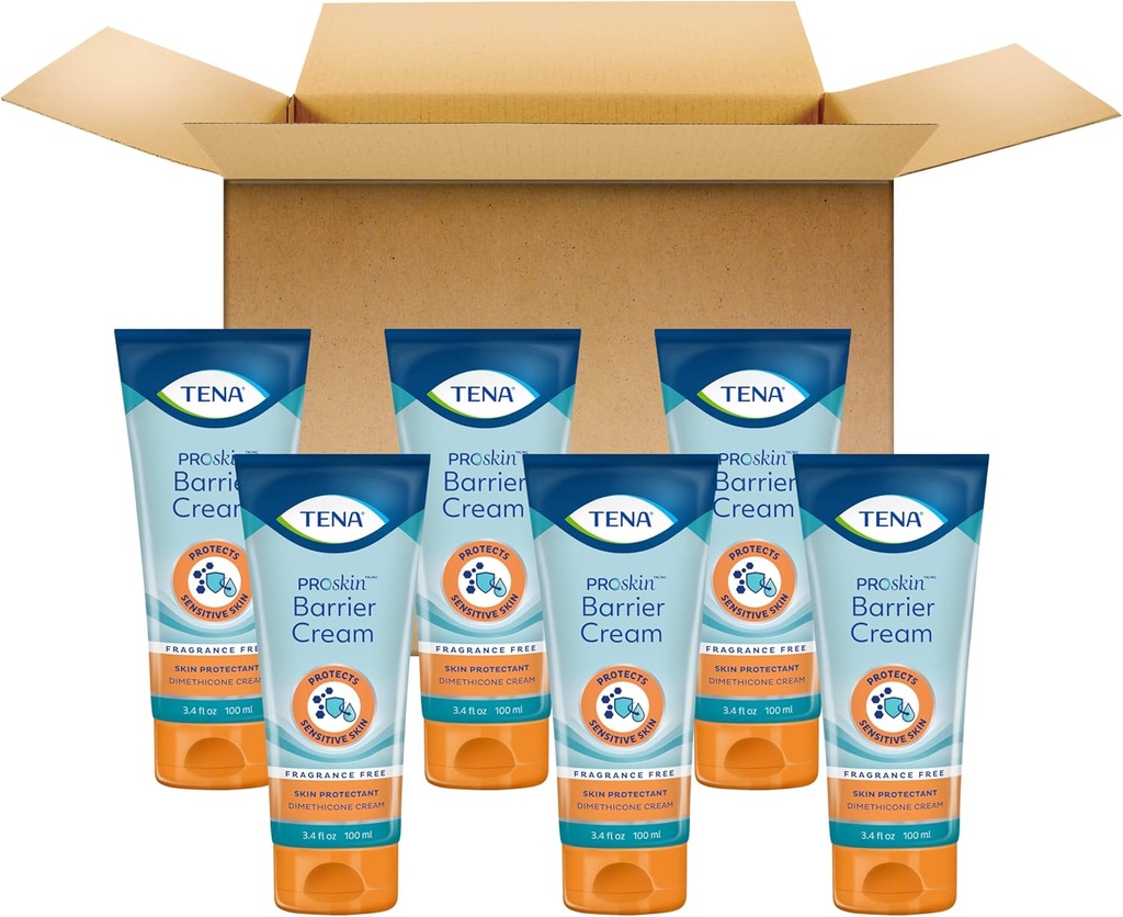TeNA ProSkin 屏障凝胶 易碎皮, Fragrance Free,3.4 Fl. Oz, Pack of 6