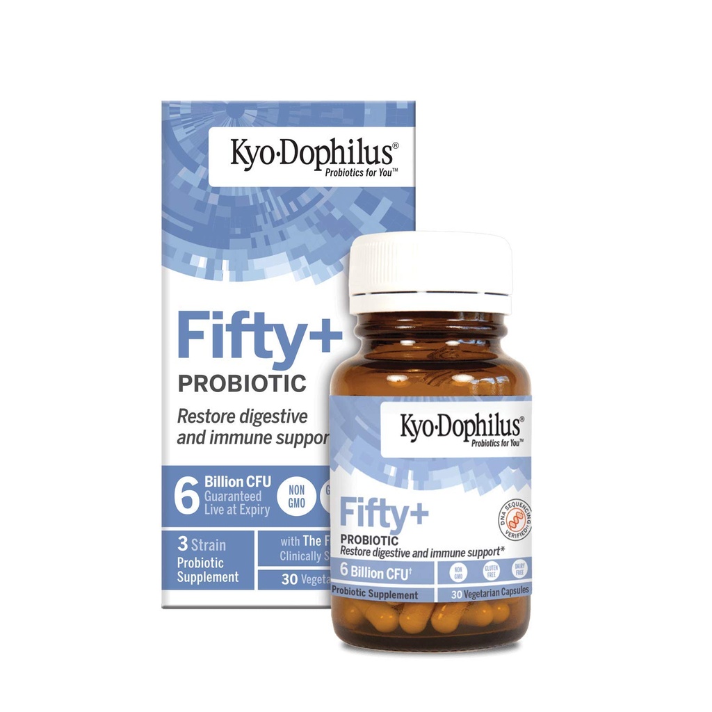 京-多菲卢斯50+ Probiotic, 30 count, 6 亿 CPU