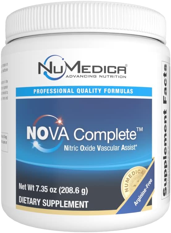 Numedica NOVA(Nitric Oxide Vascular Assistance) 完成 - 7.69 oz(218.04格拉姆) - 天然黑樱桃法尔. Boosts Nitric Oxide Production for Universion in Men and Women.