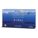 WHC、UnoCardio 1000鱼油、纯Triglyceride鱼油含Omega-3(1 180毫克)、665毫克EPA和445毫克DHA和25毫克(1 000 IU)维生素D3/软胶、天然橙、60软胶
