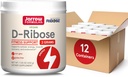 Jarrow Formats D-Ribose Powder - 200g - 饮食补充支持肌肉恢复,能量和耐力 - 100%纯度 - Vegan - 非GMO - 约90种服务,包12种