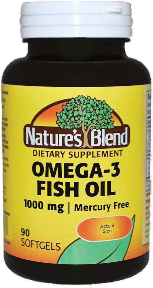 (原始内容存档于2018-09-21) (英语). Nature's Blend Omega-3 1000mg - 90 Softgel, pack of 2