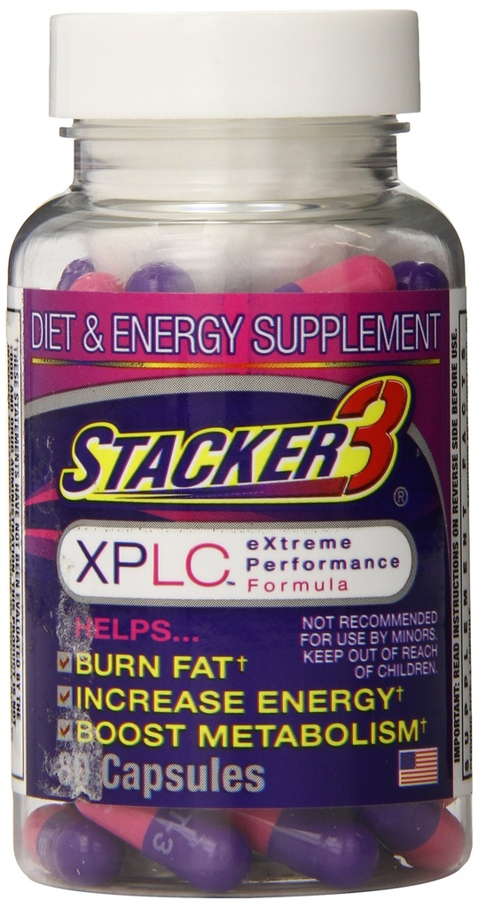 原始 Stacker 3 XPLC 极端性能公式, 80 Capsules