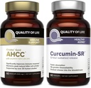 Kinoko Gold AHCC和微活性Curcumin SR - 免疫支持Curcumin Bundle的生活质量