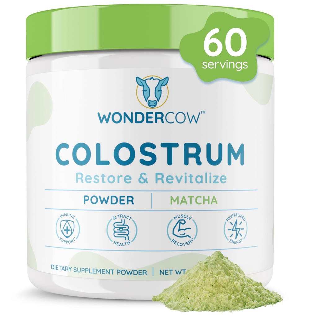 WONDERCOW Colostrum 营养健康、免疫支持、肌肉恢复与健康补充粉