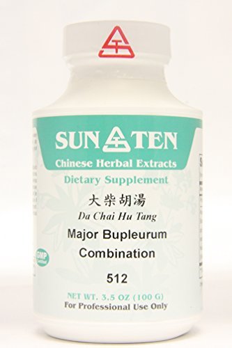 SUN TEN - 主要BUPLEURUM COMBINATION DA Chai HU TANG 512 集中的Granules 100g 由 Baicao 由 SUN TEN Baicao 编写 .