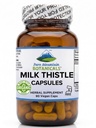 纯山植物学 牛奶 硝基甲磺酸盐 - 90 Kosher Vegan Caps with Organic Milk 硝基甲磺酸盐和Potent Silymarin 提取物