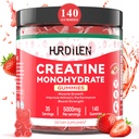 140 Creatine Monohydrate Gummys伯爵,5000mg Creatine Monohrydate 无糖 Gummys 供女性和男性使用 L-Taurine,维生素B12 给肌肉强力,肌肉恢复,Glute Builder, Energy Boost