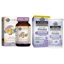 生命有机植物园 产前维生素:用于能源和健康胎儿发育的Folate & - Dr. Deplorated Probiotics once prevental - Acidophilus and Bifidobacteria Probiotic Support