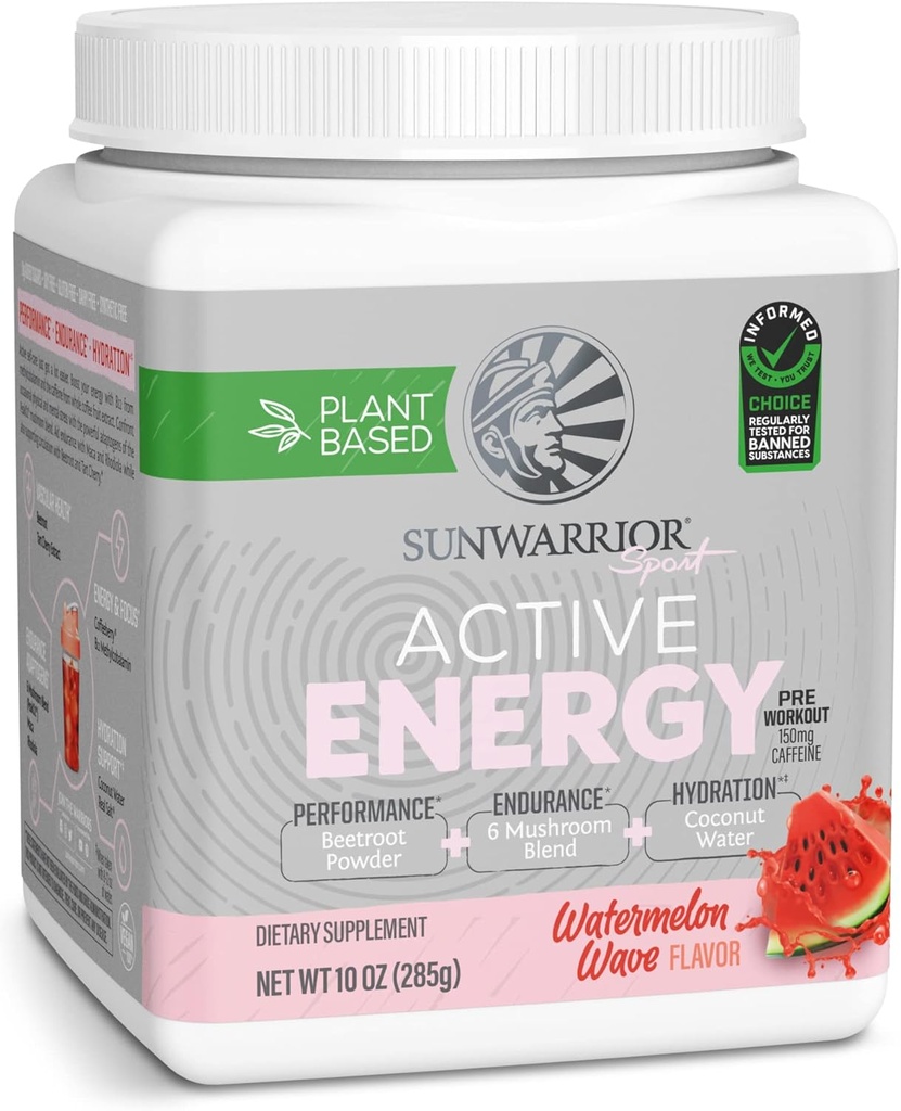 Sunwarrior Plant-基于工厂的预研粉 水溶液 ++ Coconut Water 蘑菇 ++ 豆类自由糖 → 糖类自由糖 → 糖类自由乳品自由合成 → 西瓜波 30 服务 → 体育主动能源