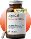 藻类Cal - Strontium Boost, 骨密度增量的天然钙补充物, Strontium Citrate 680 mg, 容易吞咽的骨健康与骨强度, Gluten-free - 60 Veggie Caps - 美国制造