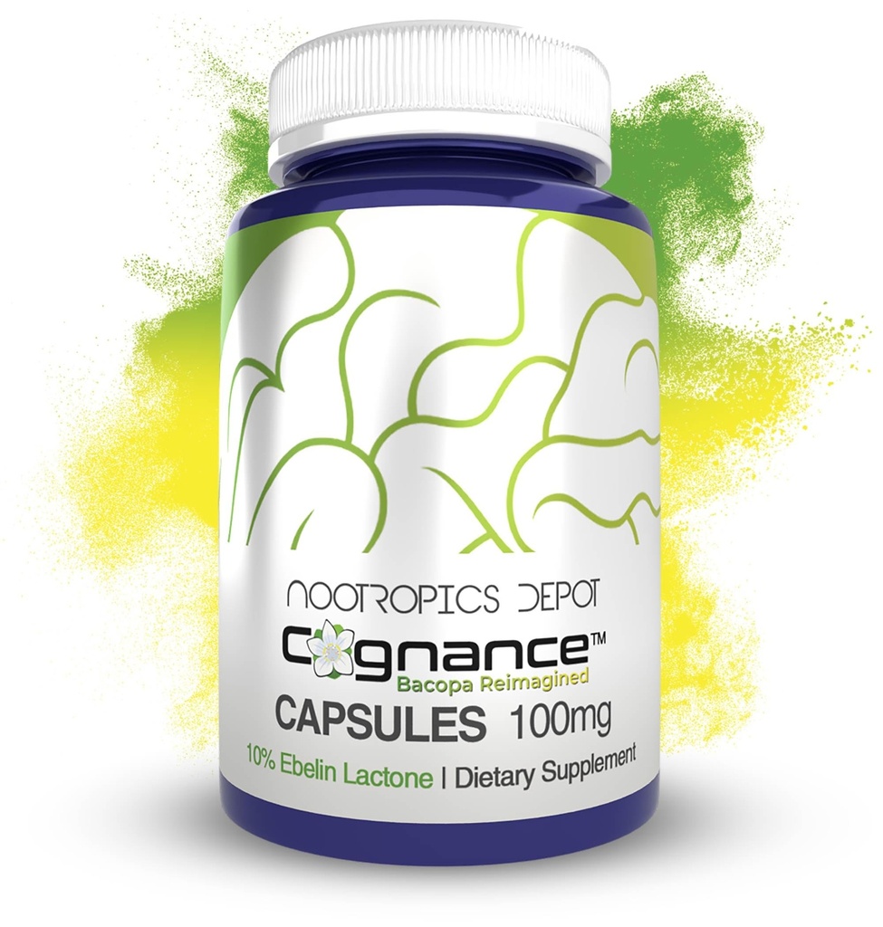 (原始内容存档于2019-09-29) (英语). Nootropoctics Depot Cognance 增强的培科帕卡普勒斯 | 100mg | 10% Ebelin Lactone | Bacopa monnieri | Mood, Memory, & 5-HT2A Activation, 60 counts (Pack of 1).