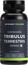 健康Tribulus Terrestries (Gokshura) - 对能源、性能和Stamina和肌肉生长的自然支持 - 1000mg, 60 Veg Capsules