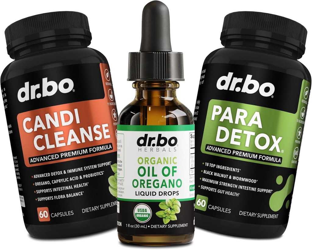 Oregano 石油有机液体液滴和清洁液滴 -- -- Oregano 液滴的有机石油、Candi Cleanse Detox -- -- 氯酸、Wormwood 黑胡桃和Cloves Capsules