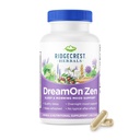 Ridgecres Herbals Dream On Zen, Sleep Support Suppose, Melatonin Free, Magnesium, 5-HTP, Lavender, Chamomile, Valerian, Lemon Balm for 成人和儿童12+ (60 Caps, 30 Servi) 互联网档案馆的存檔,存档日期2014-03-02.