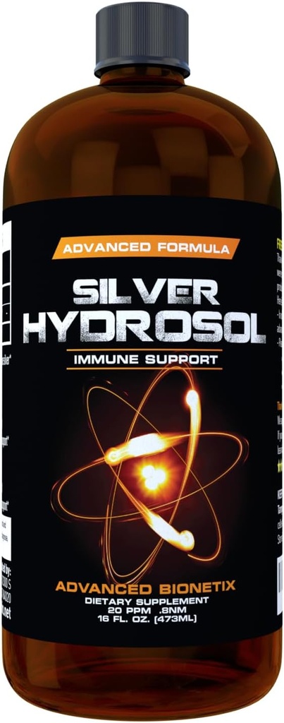 药师推荐 16 oz 高级生物网 Colloidal Silver Hydrosol, All Natural & Profile A健康免疫系统. 银牌真的有用!