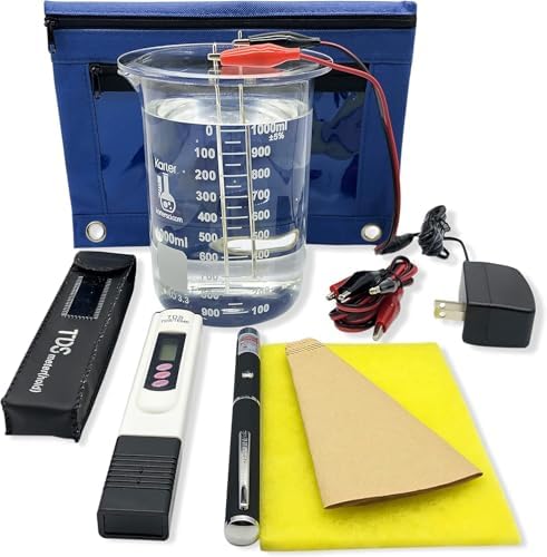 增强型克里斯 Colloidal Silver Generator Kit 纯电线99.99%. 再加点水和罐子